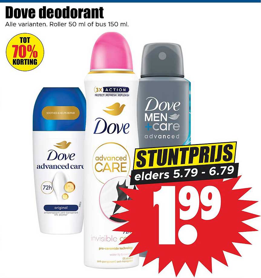 Dove deodorant