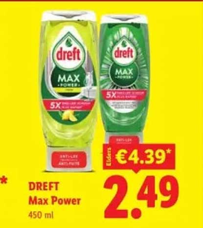 Dreft Max Power 450 ml