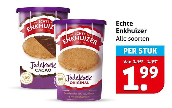 Echte Enkhuizer Alle soorten PER STUK