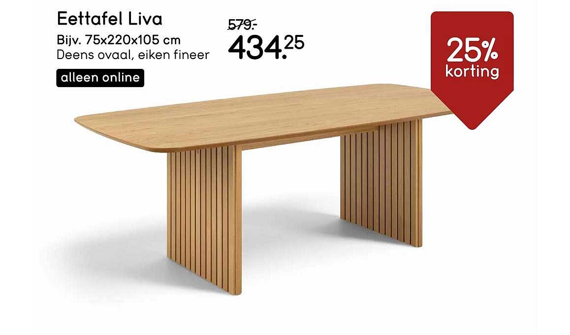 Eettafel Liva