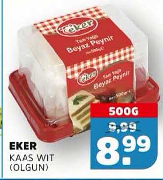 EKER KAAS WIT (OLGUN)