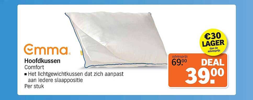 Emma Hoofdkussen Comfort