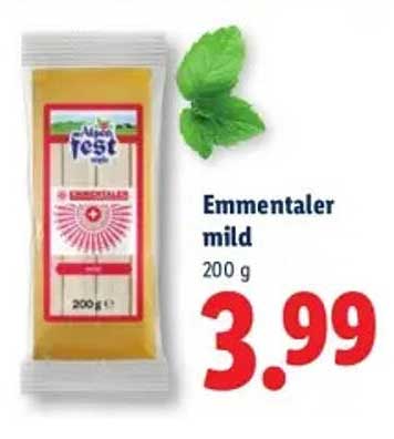 Emmentaler mild 200 g