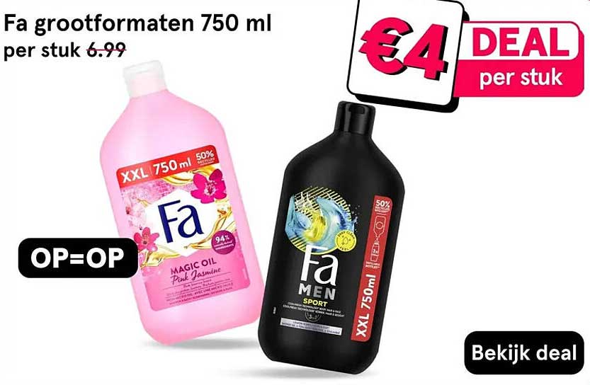 Fa grootformaten 750 ml