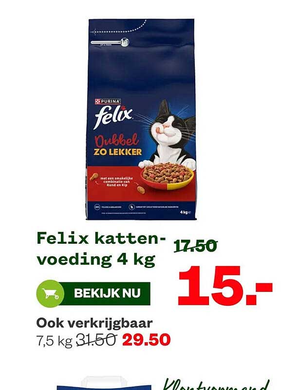 Felix katten-voeding 4 kg
