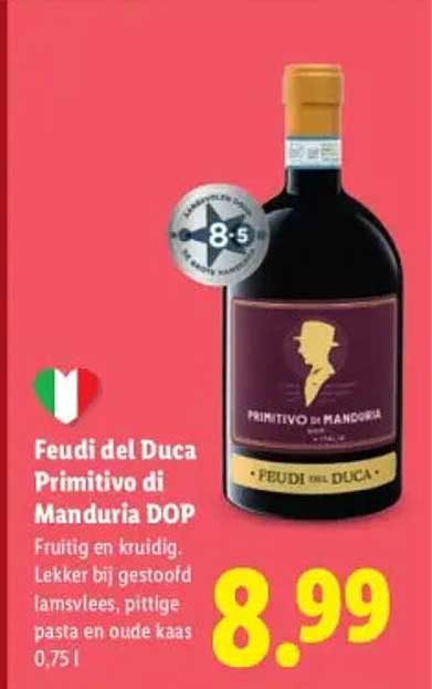 Feudi del Duca Primitivo di Manduria DOP