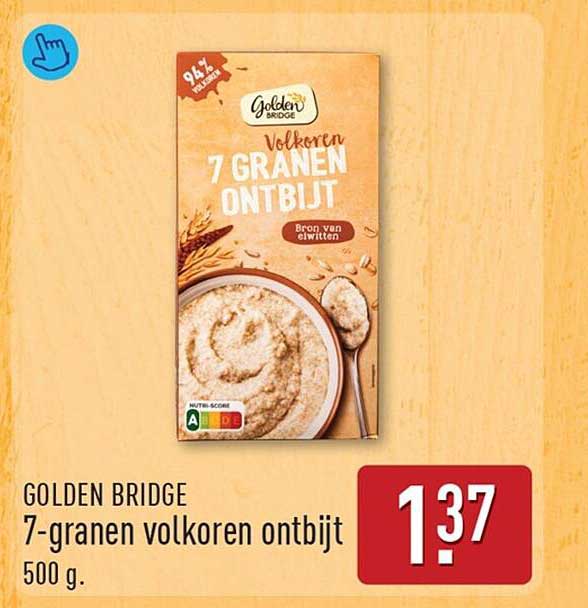 GOLDEN BRIDGE 7-granen volkoren ontbijt
