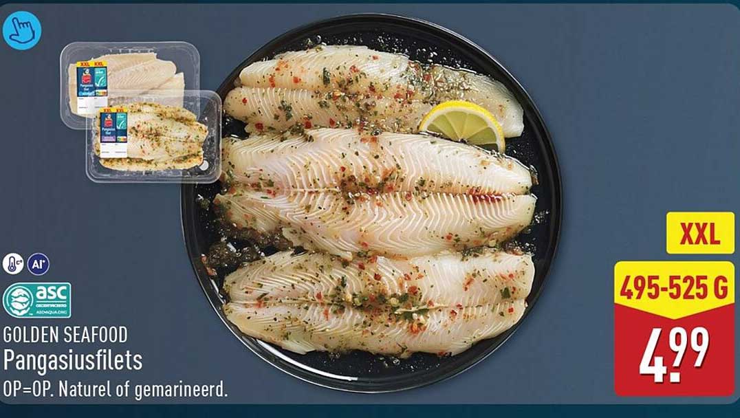 GOLDEN SEAFOOD Pangasiusfilets