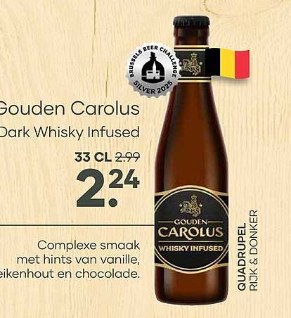 Gouden Carolus Dark Whisky Infused