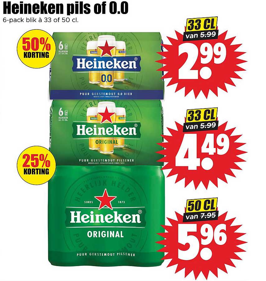 Heineken pils of 0.0
