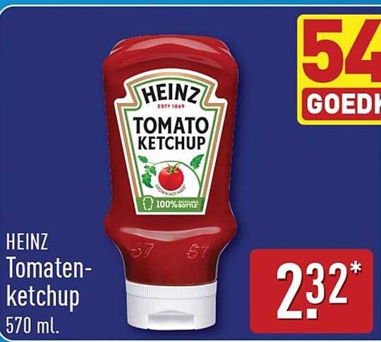 HEINZ Tomatenketchup 570 ml.