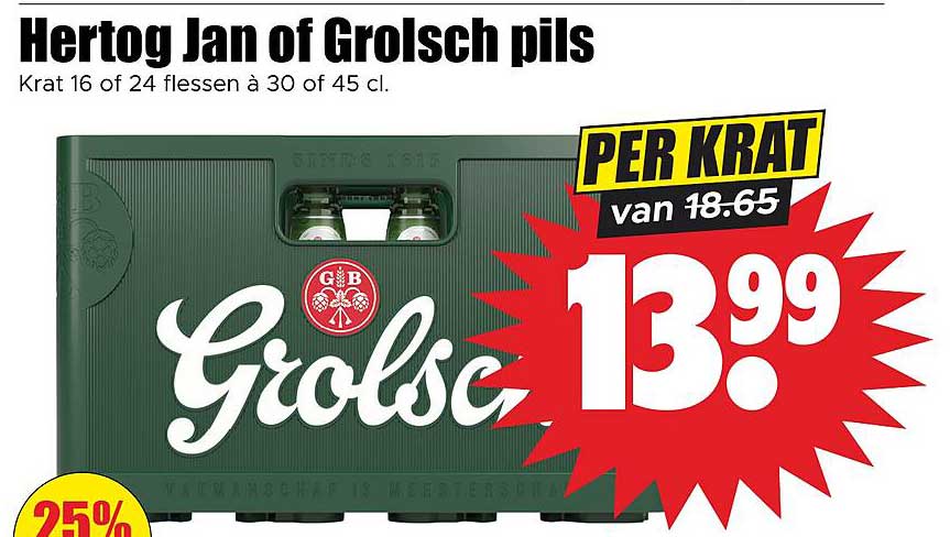 Hertog Jan of Grolsch pils
