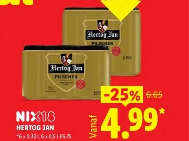 Hertog Jan Pilsener -25%
