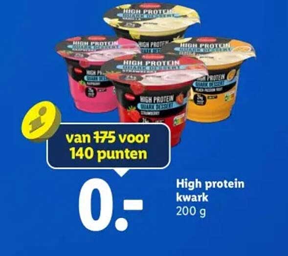 High protein kwark 200 g