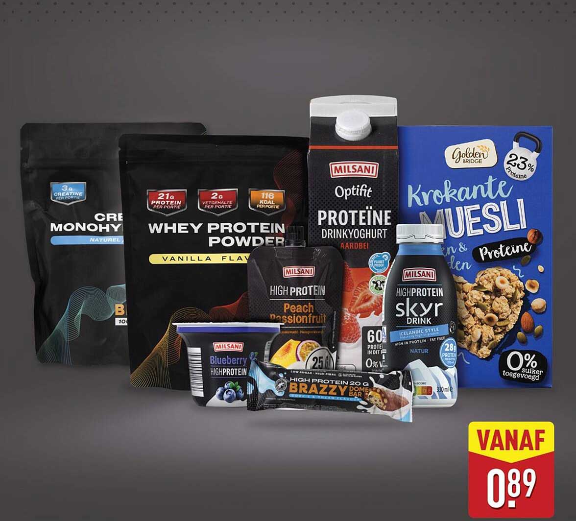 High protein producten
