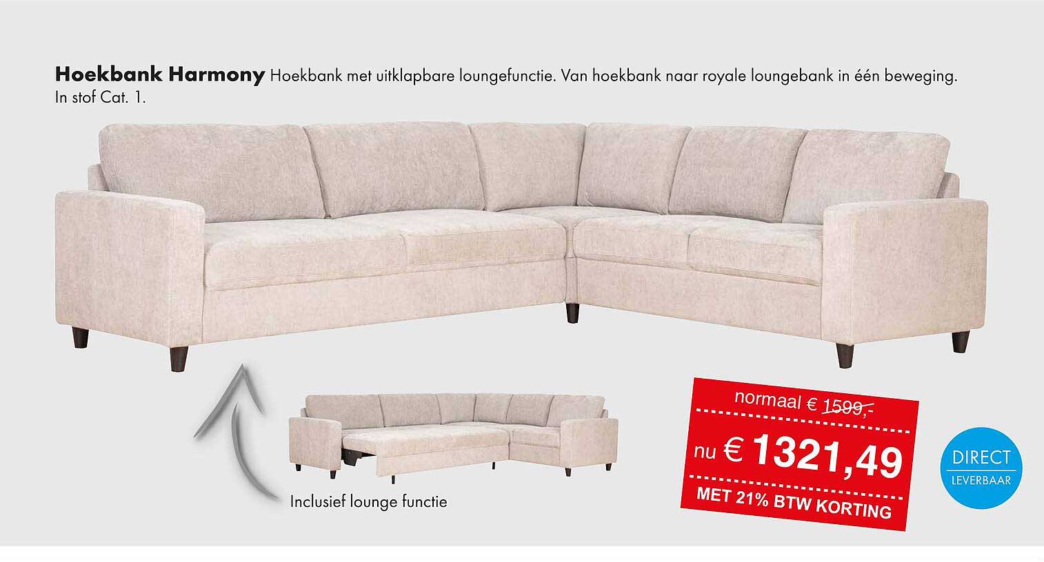 Hoekbank Harmony