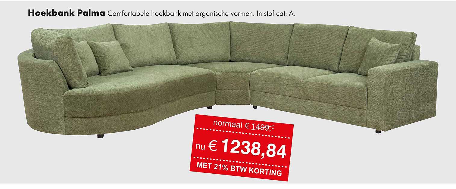 Hoekbank Palma