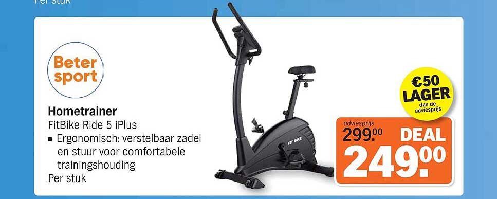 Hometrainer FitBike Ride 5 iPlus