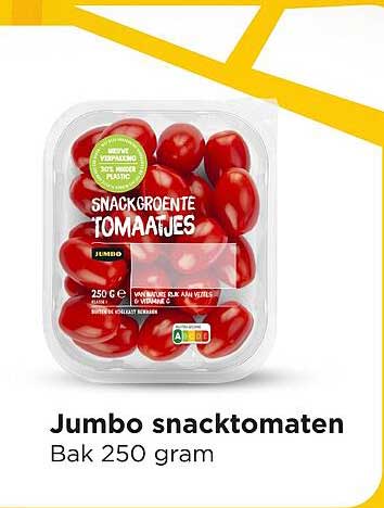 Jumbo snacktomaten Bak 250 gram