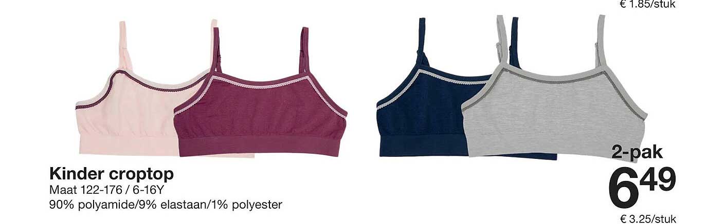 Kinder croptop