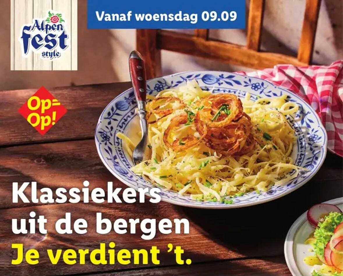 Klassiekers uit de bergen Je verdient ’t.