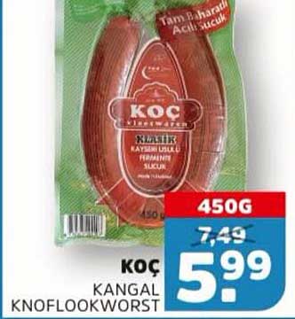 KOÇ KANGAL KNOFLOOKWORST