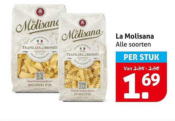 La Molisana Alle soorten PER STUK