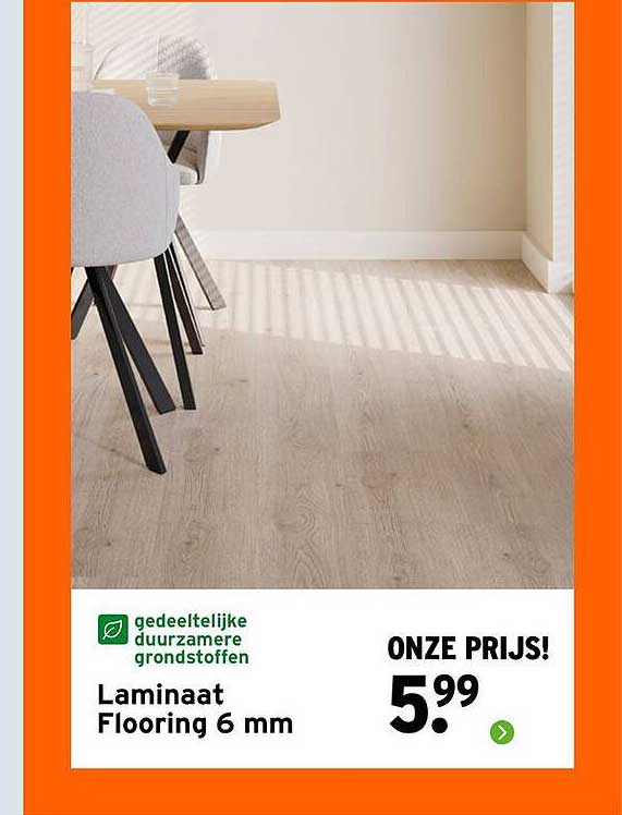 Laminaat Flooring 6 mm