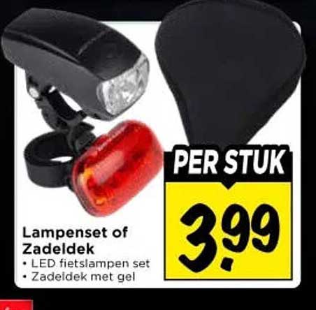 Lampenset of Zadeldek