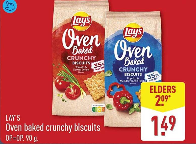 LAY'S Oven baked crunchy biscuits