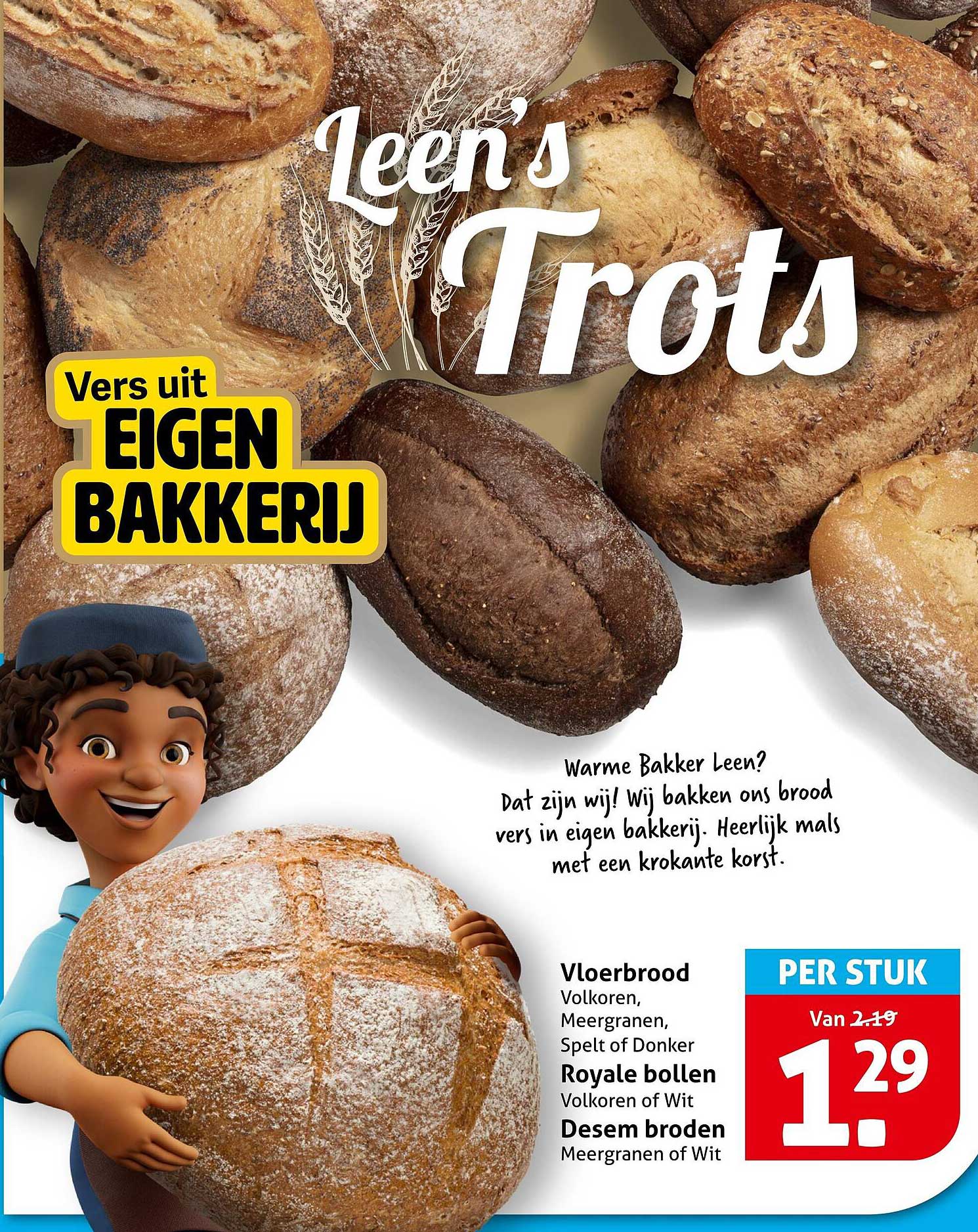 Leen's Trots - Vers uit eigen bakkerij
