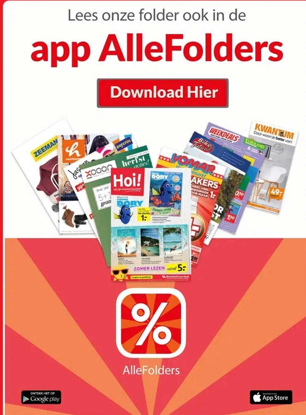 Lees onze folder ook in de app AlleFolders Download Hier