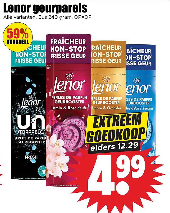 Lenor geurparels