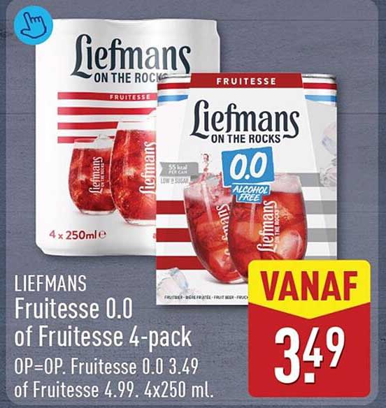 LIEFMANS Fruitesse 0.0 of Fruitesse 4-pack
