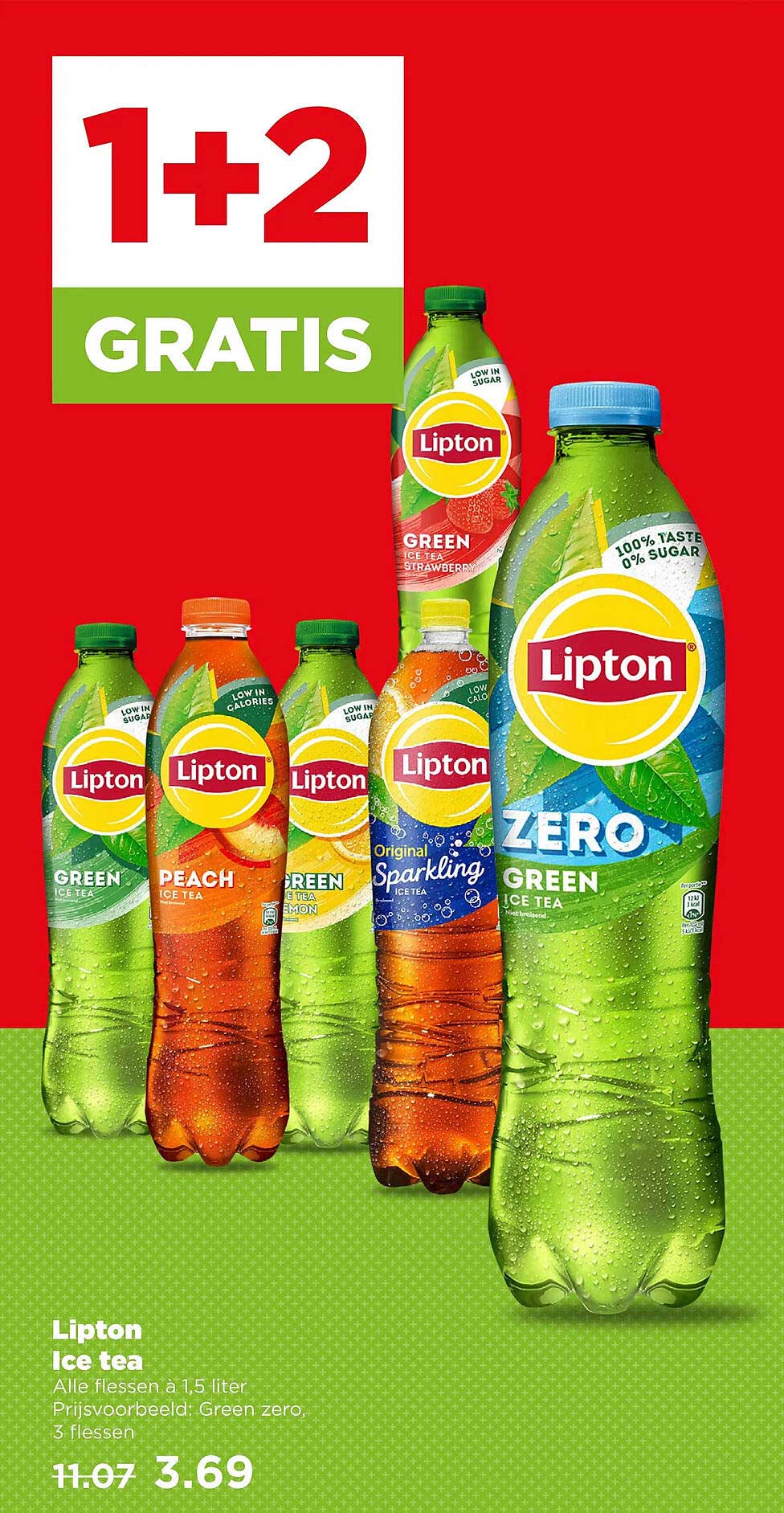 Lipton Ice tea 1+2 gratis