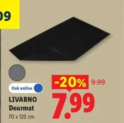 LIVARNO Deurmat 70 x 120 cm -20%