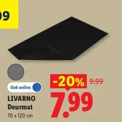LIVARNO Deurmat 70 x 120 cm -20%