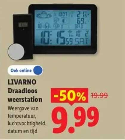 LIVARNO Draadloos weerstation