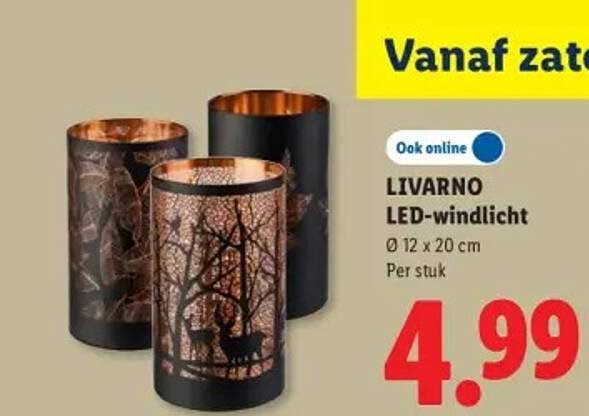 LIVARNO LED-windlicht