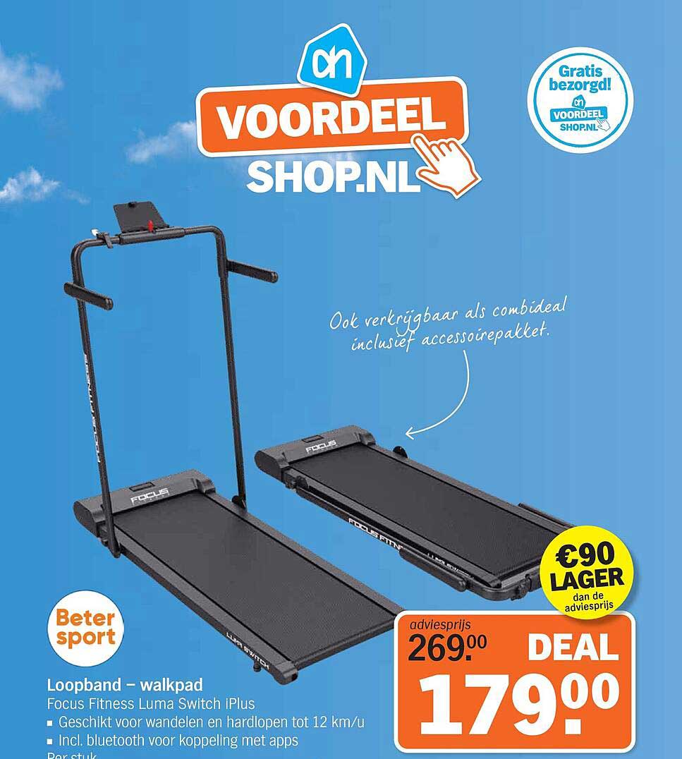 Loopband – walkpad Focus Fitness Luma Switch iPlus