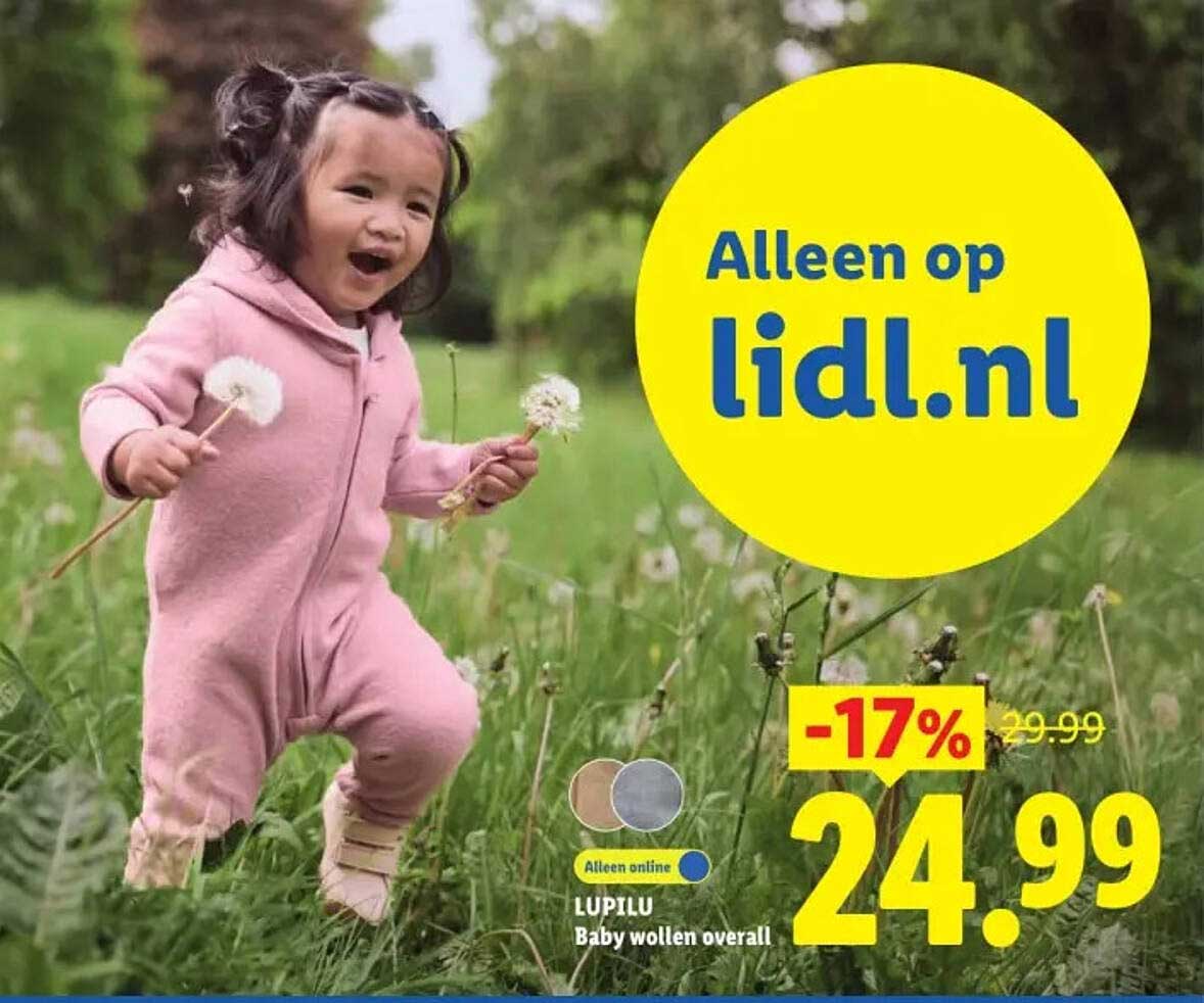 LUPILU Baby wollen overall
