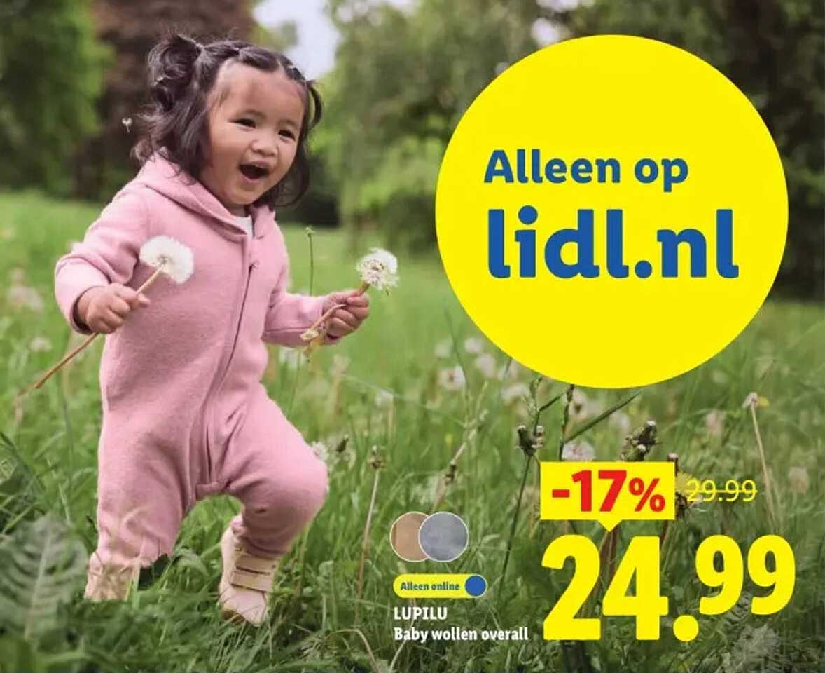 LUPILU Baby wollen overall