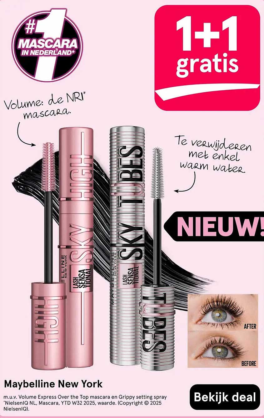 Maybelline New York 1+1 gratis