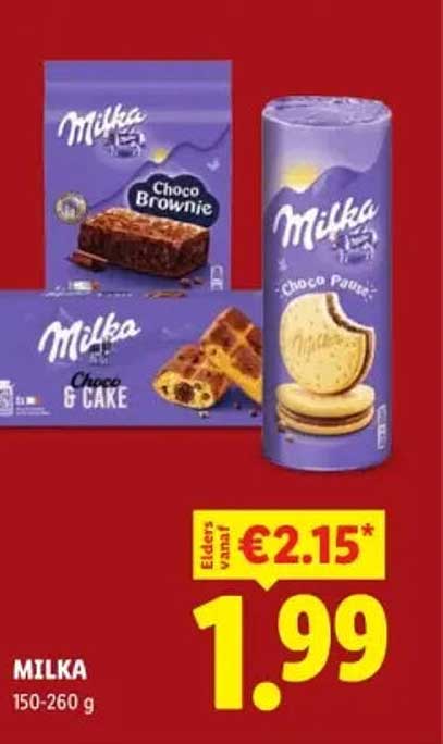 MILKA 150-260 g