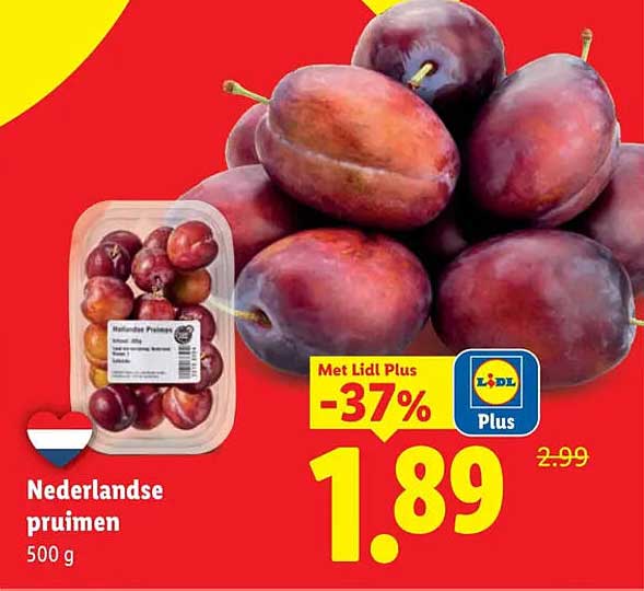 Nederlandse pruimen