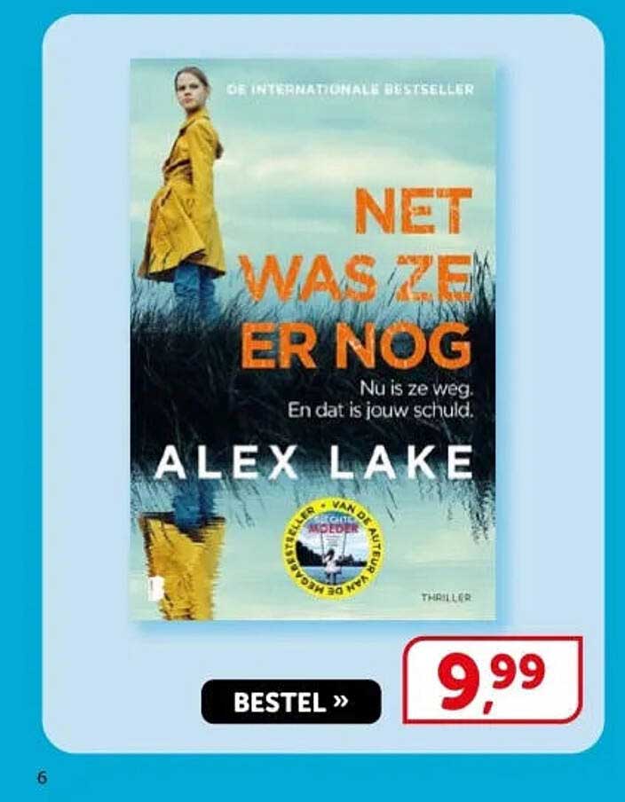 Net was ze er nog
