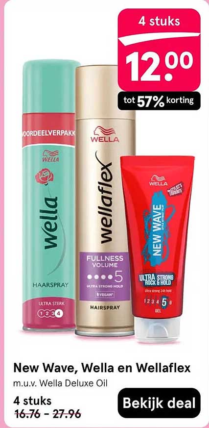 New Wave, Wella en Wellaflex