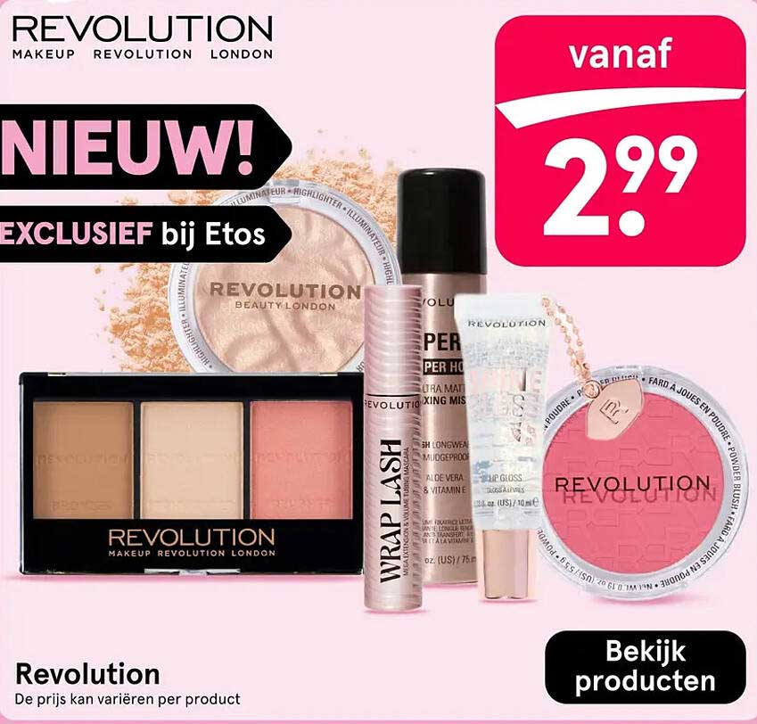 NIEUW! EXCLUSIEF bij Etos