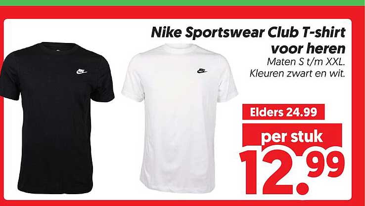 Nike Sportswear Club T-shirt voor heren