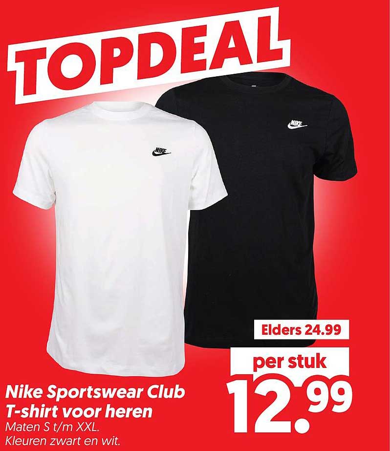 Nike Sportswear Club T-shirt voor heren